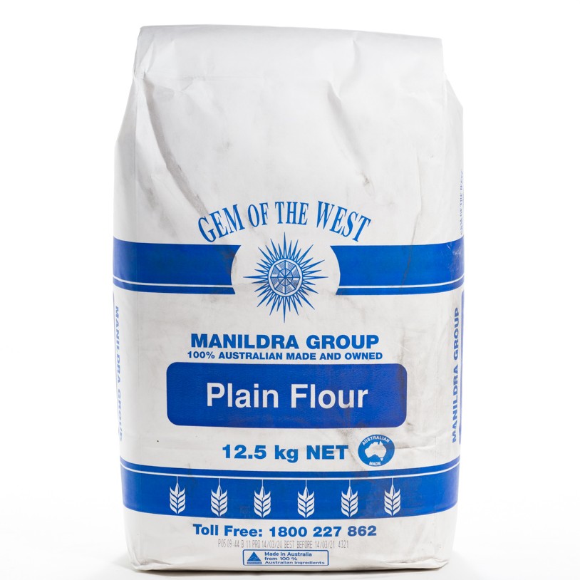 Manildra Plain Flour 12.5kg – Asian Food Online