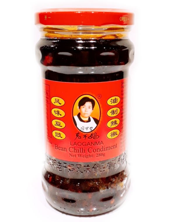 Laoganma Black Bean Chilli Condiment 280g – Asian Food Online